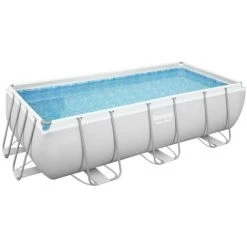 Piscine Tubulaire Bestway Rectangulaire 404x201x100 Cm - Avec Pompe De Filtration 9 Piscine Tubulaire Bestway Rectangulaire 404x201x100 Cm - Avec Pompe De Filtration -Piscine Soldes Boutique 65182801 3