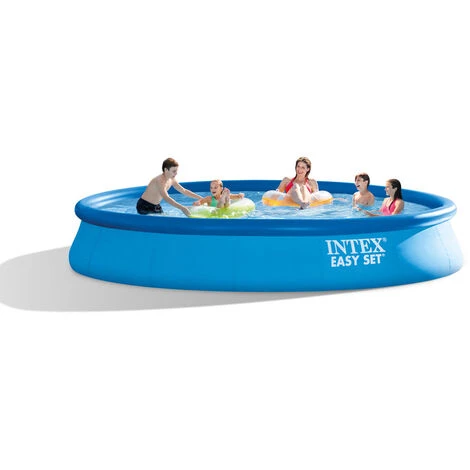 Piscine Gonflable Intex Ronde 457x84 Cm - Avec Pompe De Filtration 4 Piscine Gonflable Intex Ronde 457x84 Cm - Avec Pompe De Filtration – Image 2