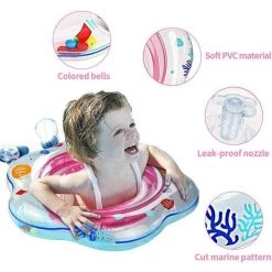 BENOBBY KIDS Flotteurs De Piscine Pour Bébé, Flotteur Gonflable Pour Bébé, Sièges De Natation Gonflables, Anneau De Natation Gonflable, Entraîneur De Natation Pour Enfants De 6 à 36 Mois (rose) 9 BENOBBY KIDS Flotteurs De Piscine Pour Bébé, Flotteur Gonflable Pour Bébé, Sièges De Natation Gonflables, Anneau De Natation Gonflable, Entraîneur De Natation Pour Enfants De 6 à 36 Mois (rose) -Piscine Soldes Boutique 65371575 3