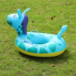 BENOBBY KIDS Animal Bateau Gonflable Bébé Anneau De Natation Gonflable Âne Fournitures De Sports Nautiques - 70x50cm -Piscine Soldes Boutique 65371597 3