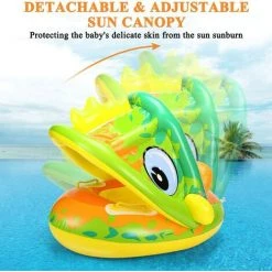 BENOBBY KIDS Anneau De Bain Gonflable Pour Bébé, Sièges De Bain Pour Bébé, Anneau De Bain Gonflable, Adapté Aux Enfants De 6 à 36 Mois, Flotteur De Bain Pour Bébé, Anneau De Natation -Piscine Soldes Boutique 65371612 3
