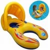 BENOBBY KIDS Flotteurs Pour Bébé, Flotteur De Natation Pour Bébé, Flotteur De Cou Pour Bébé Réglable Gonflable Double Airbag Flotteur De Natation Piscine Anneau De Bain Pour Enfants (jaune) -Piscine Soldes Boutique 65371624 1