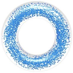 BENOBBY KIDS Flotteur Pour Piscine Et Plage Vinyle Monotone Transparent - Flotteurs Pour Piscine Et Plage (Transparent, Flotteur, Monotone, Vinyle, 9 Année(s), Garçon/Fille) , Bleu 90cm-1pc(1 Nuancier + 1 Pompe Manuelle)