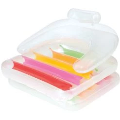 BENOBBY KIDS Chaise Longue Gonflable Pliante Haute Couture 201x89 Cm Trois Chambres à Air Et Soupapes De Sécurité Pour Un Gonflage Rapide Et Facile Avec Patch Inclus -Piscine Soldes Boutique 65372313 5