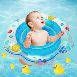 BENOBBY KIDS Flotteurs De Piscine Pour Bébé, Flotteur Gonflable Pour Bébé, Sièges De Natation Gonflables, Anneau De Natation Gonflable, Entraîneur De Natation Pour Enfants De 6 à 36 Mois (bleu) -Piscine Soldes Boutique 65372405 4