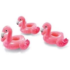 BENOBBY KIDS Lot De 3 Sous-verres Gonflables Flamants Roses, Multicolores, 1.Mini (57500)