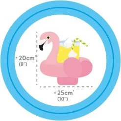 BENOBBY KIDS Lot De 3 Sous-verres Gonflables Flamants Roses, Multicolores, 1.Mini (57500) -Piscine Soldes Boutique 65372561 3