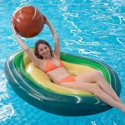 BENOBBY KIDS Flotteur Gonflable Géant D'avocat, Tapis De Piscine Gonflable, Jouet Gonflable Pour Adultes, Enfants, Fête De L'eau, Plage, Lac