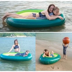 BENOBBY KIDS Flotteur Gonflable Géant D'avocat, Tapis De Piscine Gonflable, Jouet Gonflable Pour Adultes, Enfants, Fête De L'eau, Plage, Lac -Piscine Soldes Boutique 65372708 5