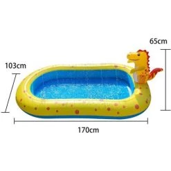 BDD L'eau Extérieure De Piscine Gonflable De Bec De Dinosaure Joue La Piscine De Grenouille De Piscine De Bec De Requin -Piscine Soldes Boutique 65373659 5