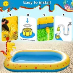 BDD Pataugeoire Pour Enfants Piscine Gonflable Pour Enfants -Piscine Soldes Boutique 65374016 4