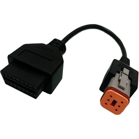 BENOBBY KIDS Câble Adaptateur De Scanner De Diagnostic Moto 6 Broches Vers OBD2 Compatible Avec Har Moto OBD 16 Broches à 6 Broches Pour Lire Les Informations De Diagnostic Du Scanner 3 BENOBBY KIDS Câble Adaptateur De Scanner De Diagnostic Moto 6 Broches Vers OBD2 Compatible Avec Har Moto OBD 16 Broches à 6 Broches Pour Lire Les Informations De Diagnostic Du Scanner