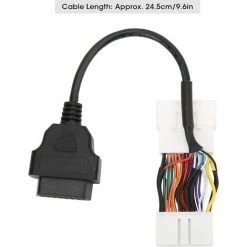 BENOBBY KIDS Câble De Diagnostic Adaptateur, Remplacement Du Faisceau De Connecteur De Câble De Diagnostic OBD2 26 Broches Pour Modèle 3 Modèle Y Après Janvier 2019 -Piscine Soldes Boutique 65443316 3