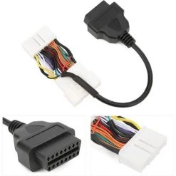 BENOBBY KIDS Câble De Diagnostic Adaptateur, Remplacement Du Faisceau De Connecteur De Câble De Diagnostic OBD2 26 Broches Pour Modèle 3 Modèle Y Après Janvier 2019 -Piscine Soldes Boutique 65443316 4