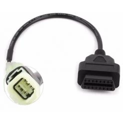 BENOBBY KIDS 4 Broches OBD2 Câbles De Moto 4 Broches (K-Line) à OBD2 Adaptateur De Câble De Diagnostic Pour Honda 4 Broches Câble Adaptateur OBDII -Piscine Soldes Boutique 65443425 5