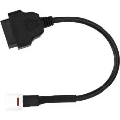 BENOBBY KIDS Adaptateur De Câble De Diagnostic, Adaptateur 4 Broches Vers Obd2, Scanner De Connecteur De Câble OBD2 Pour Moto Vélo ATV