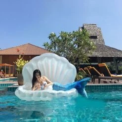 HELLO KITTY BAIN Piscine-radeau En Forme D'île Gonflable-piscine D'été Créative-radeau Lounge -Piscine Soldes Boutique 65622320 3