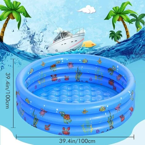 HELLO KITTY BAIN Piscine Gonflable Baignoire Gonflable Piscine Gonflable Pour Enfants Cartoon épais Piscine Gonflable Ronde (100CM) Piscine De Jardin Gonflable 5 HELLO KITTY BAIN Piscine Gonflable Baignoire Gonflable Piscine Gonflable Pour Enfants Cartoon épais Piscine Gonflable Ronde (100CM) Piscine De Jardin Gonflable – Image 3
