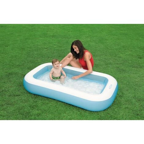 Pataugeoire Rectangulaire Gonflable INTEX "Baby Pool" 4 Pataugeoire Rectangulaire Gonflable INTEX "Baby Pool" – Image 2
