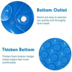 Thsinde Pataugeoire Ronde Pour Enfants Piscine Gonflable En PVC Pour Enfants Sur Le Thème De L'océan Piscine Hors Sol Pour Enfants Adultes Et Familles ( 10 Thsinde Pataugeoire Ronde Pour Enfants Piscine Gonflable En PVC Pour Enfants Sur Le Thème De L'océan Piscine Hors Sol Pour Enfants Adultes Et Familles ( -Piscine Soldes Boutique 65641043 4