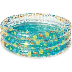 FVO Piscine Gonflable Ronde Boudins 150 X 53 Cm