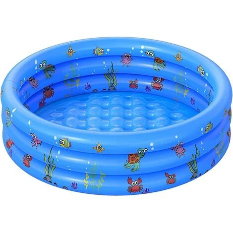 FVO Piscine Gonflable Enfant, PVC épais Gonflable, Tout-Petits Et Adultes Centre De Natation, Épaissi Piscine Pour Jardin, Fête De Piscine D’été De Piscine D’été 150*35cm 3 FVO Piscine Gonflable Enfant, PVC épais Gonflable, Tout-Petits Et Adultes Centre De Natation, Épaissi Piscine Pour Jardin, Fête De Piscine D’été De Piscine D’été 150*35cm