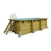 Piscine Bois Linéa UrbanPool 4,50 X 2,50 X 1,40 M - Liner Gris - Ubbink -Piscine Soldes Boutique 6635007 1