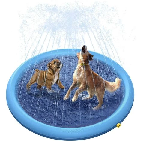 CESIèCLEFOU Piscine Pour Chien Pour Grands Et Petits Chiens, 100cm Piscine Pliable Pour Chien, Jouets D'eau Antidérapants épais Pour Chien, Tampon D'arrosage Durable Et Respectueux De L'environnement Lefou 3 CESIèCLEFOU Piscine Pour Chien Pour Grands Et Petits Chiens, 100cm Piscine Pliable Pour Chien, Jouets D'eau Antidérapants épais Pour Chien, Tampon D'arrosage Durable Et Respectueux De L'environnement Lefou