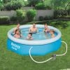 LES TENDANCES Piscine Ronde Gonflable Fast 305x76cm