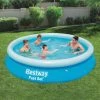 LES TENDANCES Piscine Ronde Gonflable Fast Bestway 366x76cm