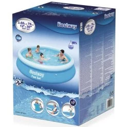 LES TENDANCES Piscine Ronde Gonflable Fast Bestway 366x76cm -Piscine Soldes Boutique 66902335 3