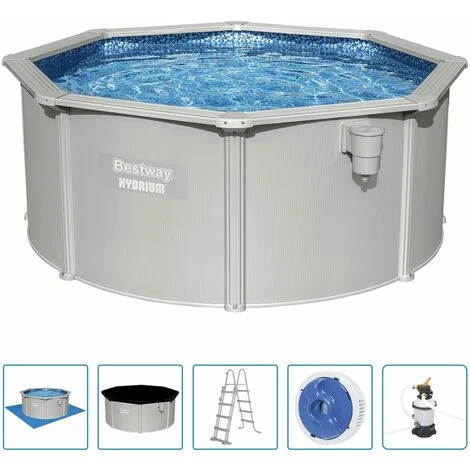 TRUE DEAL Bestway Ensemble De Piscine Hydrium 300x120 Cm 4 TRUE DEAL Bestway Ensemble De Piscine Hydrium 300x120 Cm – Image 2