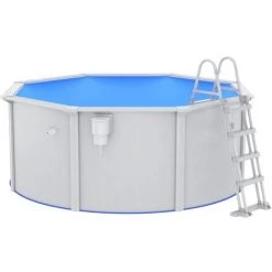 TRUE DEAL Piscine Avec échelle De Sécurité 300x120 Cm -Piscine Soldes Boutique 67299507 3