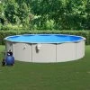 TRUE DEAL Piscine Avec Pompe Filtrante à Sable 550x120 Cm