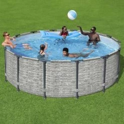 TRUE DEAL Bestway Piscine Power Steel 427x122 Cm