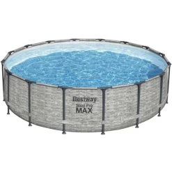 TRUE DEAL Bestway Piscine Ronde Power Steel 488x122 Cm -Piscine Soldes Boutique 67309877 3