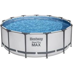 TRUE DEAL Bestway Ensemble De Piscine Ronde Steel Pro MAX 396x122 Cm -Piscine Soldes Boutique 67310447 3