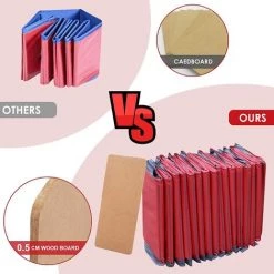 KARTOKNER Piscine Pour Chien, Baignoire Pour Chiens Pliable En PVC, Piscine Enfant, Résistant à L'usure, Antidérapant Pour Jardin, Patio, Salle De Bain, Extérieur Ou Intérieur, 80×20cm, Rouge -Piscine Soldes Boutique 67453395 4