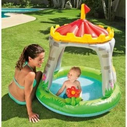 KARTOKNER Piscines De Château, Piscines à Balles Gonflables Piscines De Jeux Pour Bébés 122 X 122 Cm -Piscine Soldes Boutique 67453607 2