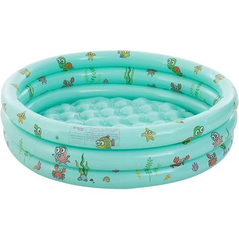 KARTOKNER Piscine Gonflable Enfant Ronde Baignoire Gonflable Pataugeoire Gonflable Enfant Piscinette Gonflable Bébé Piscine à Balles Pour Enfants Intérieur Et Exterieur (130*35cm, Vert) 3 KARTOKNER Piscine Gonflable Enfant Ronde Baignoire Gonflable Pataugeoire Gonflable Enfant Piscinette Gonflable Bébé Piscine à Balles Pour Enfants Intérieur Et Exterieur (130*35cm, Vert)