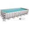 Kit Piscine Tubulaire Bestway POWER STEEL FRAME POOL Rectangulaire 732 X 366 X 132cm Cartouche