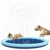 QERSTA Piscine Gonflable Tapis D'arrosage Anti-éclaboussures De 170 Cm Pour Chiens Et Enfants, Piscines De Bain Durables épaissies Antidérapantes Pour Animaux De Compagnie -Piscine Soldes Boutique 68488105 1