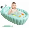 GRID COOL Piscine Enfant Baignoire Gonflable Verte Pour Bébé Mini Piscine De Voyage Pliable Portable Aide Les Nourrissons à La Baignoire Pour Tout-petits Baignoire De Voyage Antidérapante Avec Pompe à Air 2 GRID COOL Piscine Enfant Baignoire Gonflable Verte Pour Bébé Mini Piscine De Voyage Pliable Portable Aide Les Nourrissons à La Baignoire Pour Tout-petits Baignoire De Voyage Antidérapante Avec Pompe à Air -Piscine Soldes Boutique 68589291 1