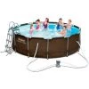Piscine Hors Sol Tubulaire Bestway Power Steel Ronde Ø427x122 Cm Épurateur à Cartouche Bâche, Échelle -Piscine Soldes Boutique 7283862 1