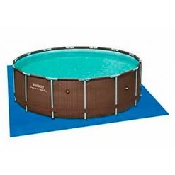 Piscine Hors Sol Tubulaire Bestway Power Steel Ronde Ø427x122 Cm Épurateur à Cartouche Bâche, Échelle -Piscine Soldes Boutique 7283862 4