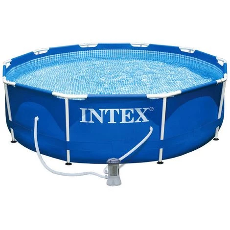INTEX Piscine Tubes Et Accessoires - Diam. 3 X 0,76 M - - Bleu 3 INTEX Piscine Tubes Et Accessoires - Diam. 3 X 0,76 M - - Bleu