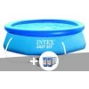 Kit Piscine Autoportée Intex Easy Set 3,66 X 0,76 M + 6 Cartouches