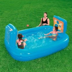 Bestway Piscine Jeux D'adresse 2 Boudins L 237 L 152 H 94 -Piscine Soldes Boutique 9142822 4